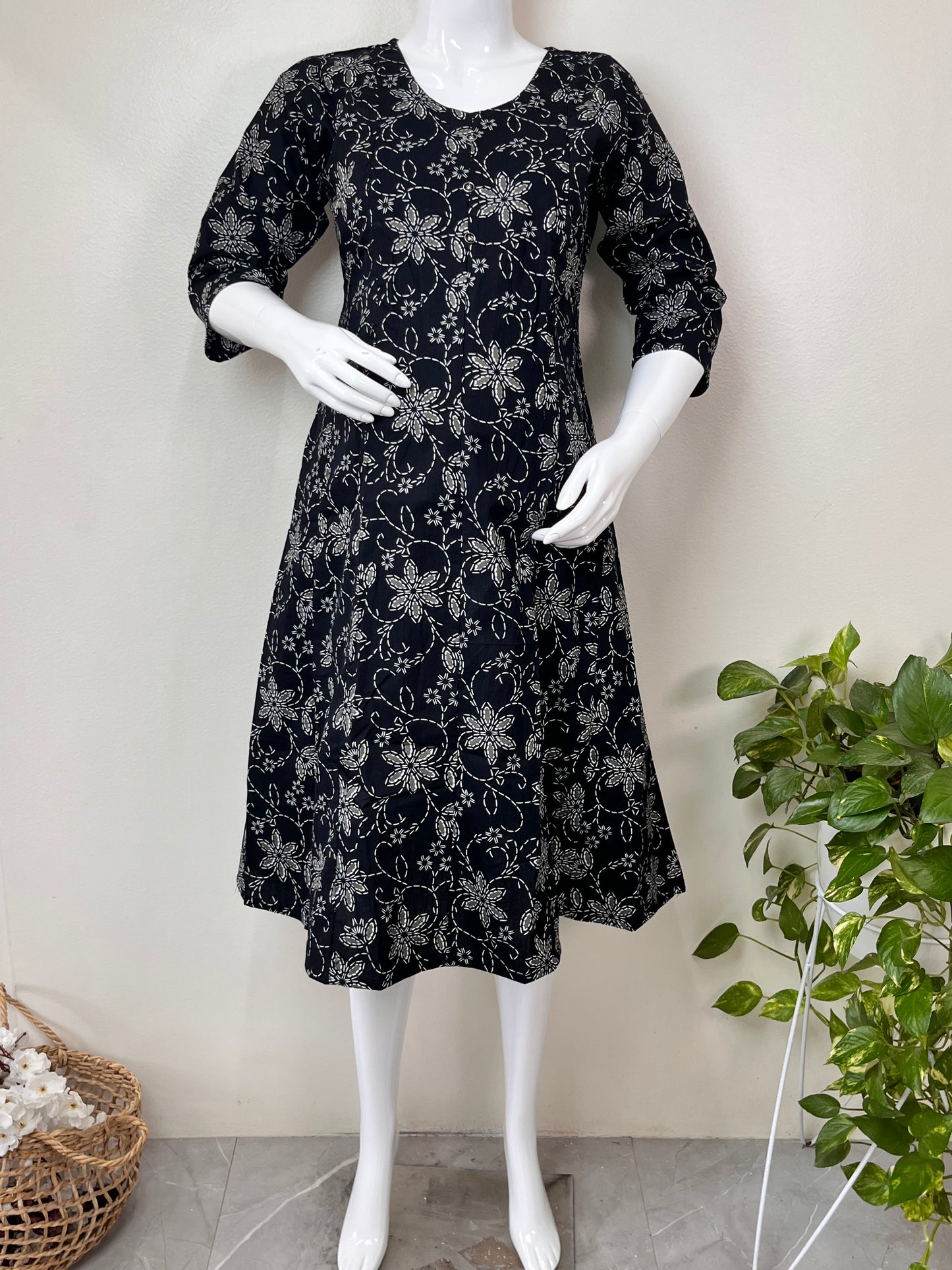 Everyday Ease Pure Cotton Maternity and Nursing Kurti