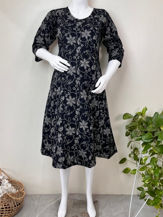 Everyday Ease Pure Cotton Maternity and Nursing Kurti
