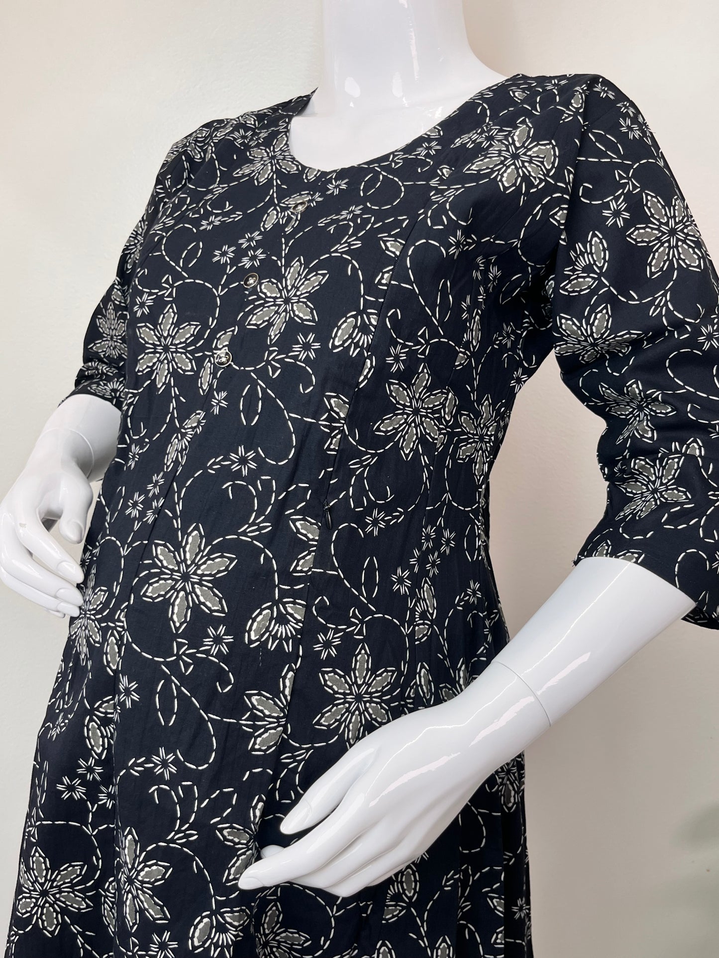 Everyday Ease Pure Cotton Maternity and Nursing Kurti