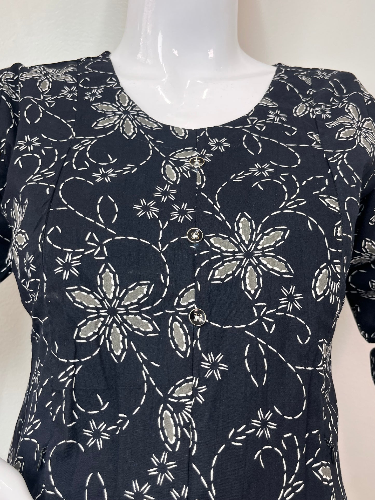 Everyday Ease Pure Cotton Maternity and Nursing Kurti