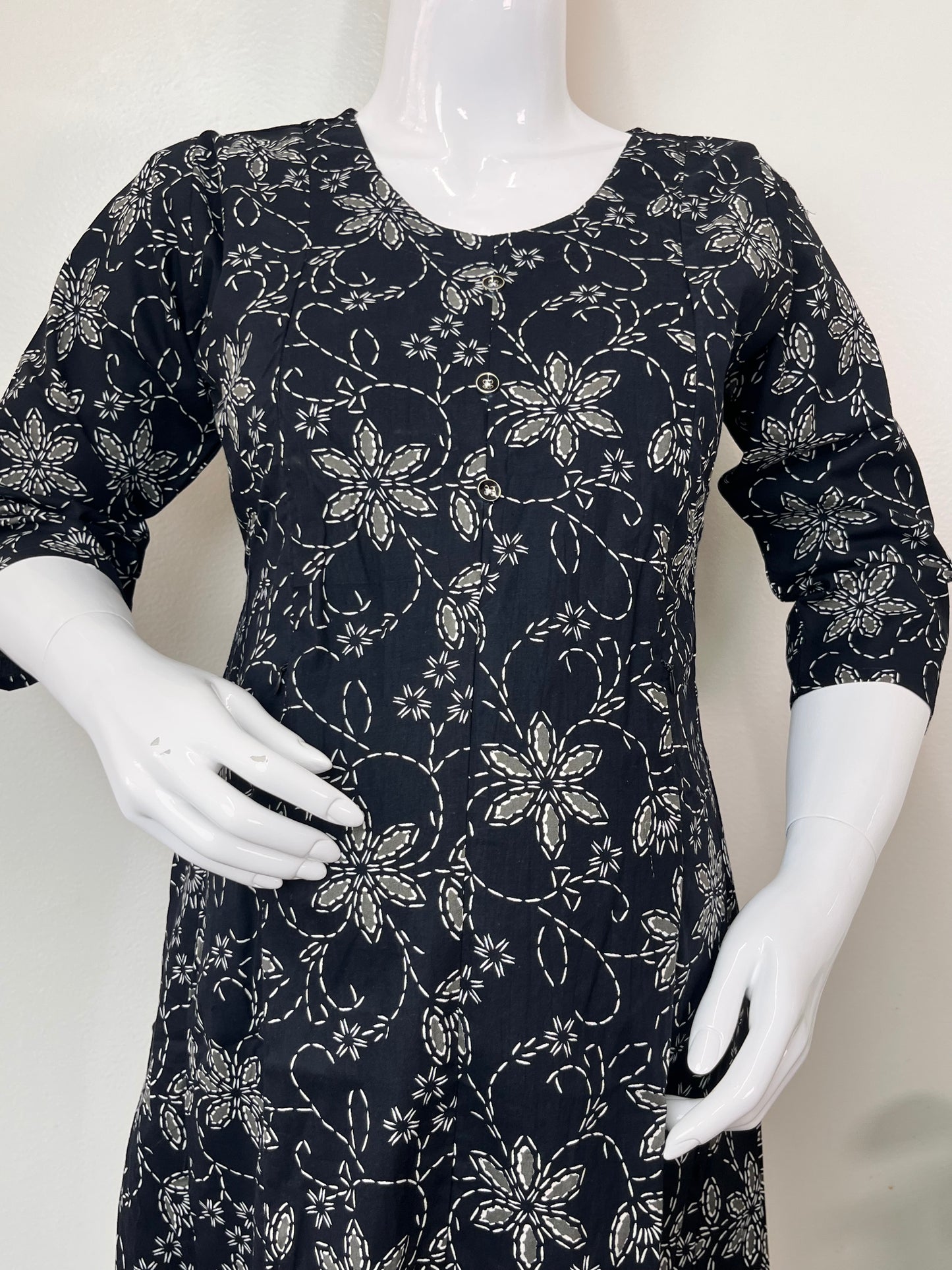 Everyday Ease Pure Cotton Maternity and Nursing Kurti