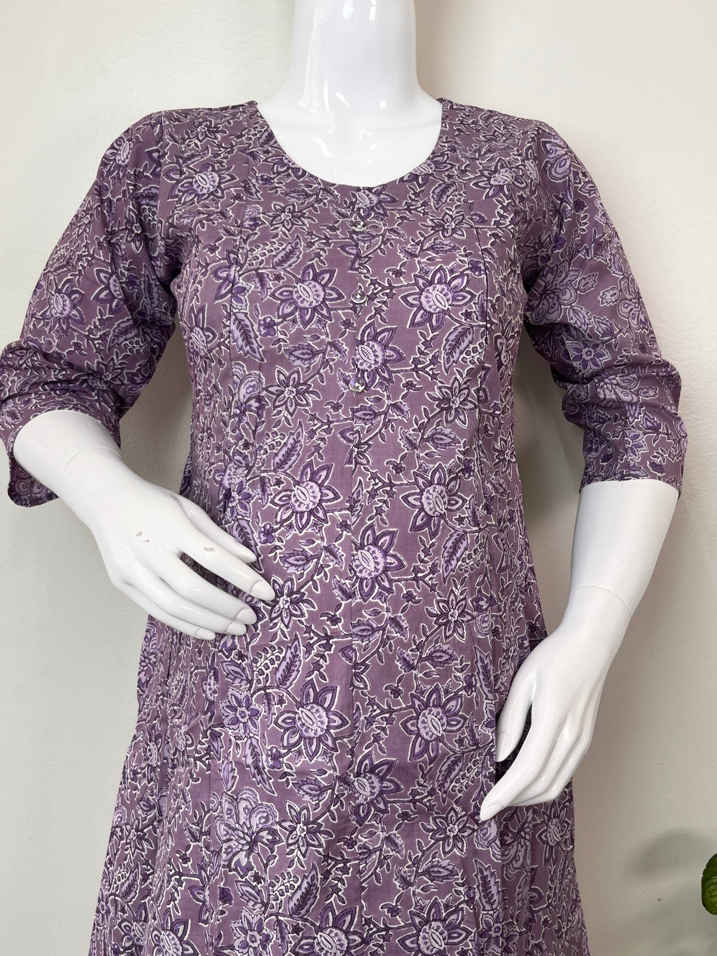 Soft & Breathable Pure Cotton Maternity Kurti