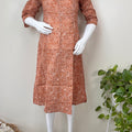 Women's Maternity Pure Cotton Kurti with Relaxed Fit