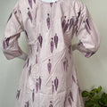 Lavender Gentle Touch Pure Cotton Pregnancy Kurti