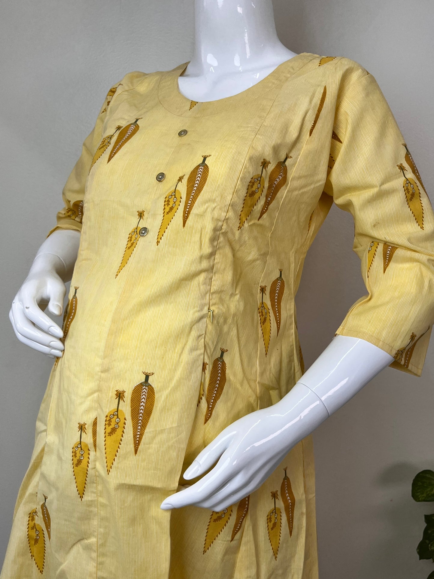 Soft Pure Cotton Maternity Kurti for Daily Wear