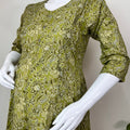 Women's Pure Cotton Maternity and Nursing Kurti