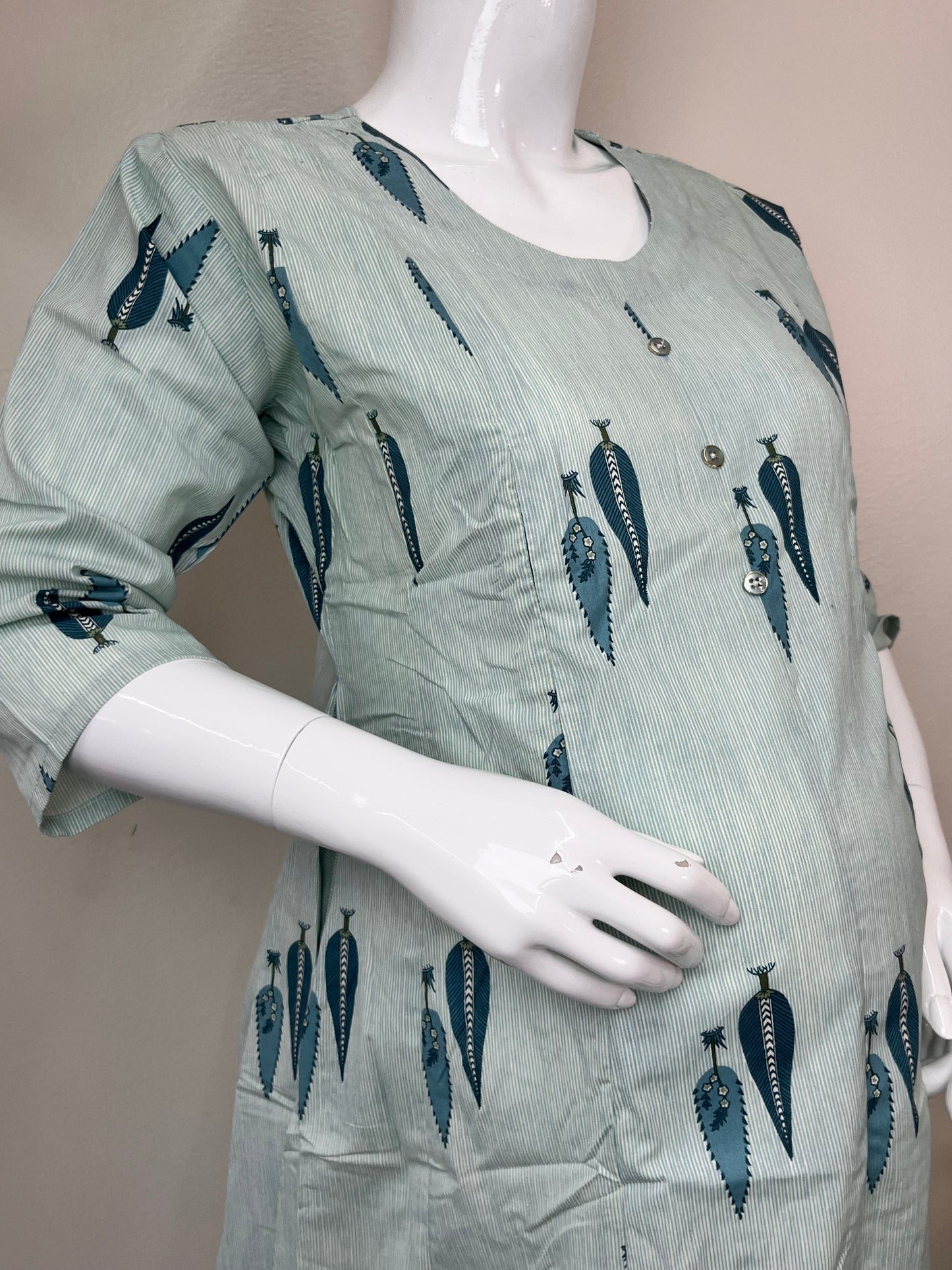 All-Day Comfort Pure Cotton Maternity Kurti for Women