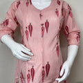 Women's Maternity Cotton Kurti with Relaxed Fit