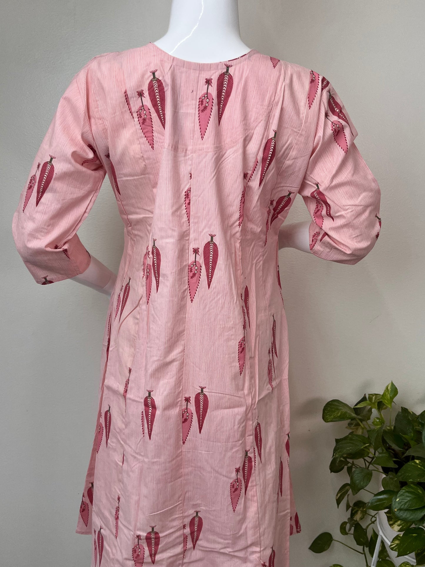 Women's Maternity Cotton Kurti with Relaxed Fit