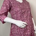 Women's Pure Cotton Maternity and Nursing Kurti