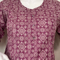 Women's Pure Cotton Maternity and Nursing Kurti
