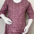 Women's Pure Cotton Maternity and Nursing Kurti