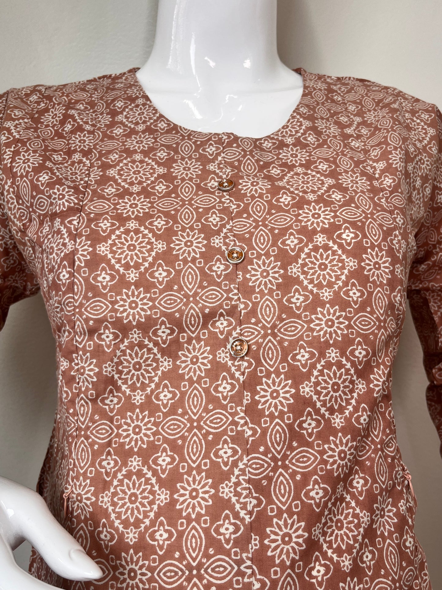 Soft and Breathable Pure Cotton Maternity Kurti