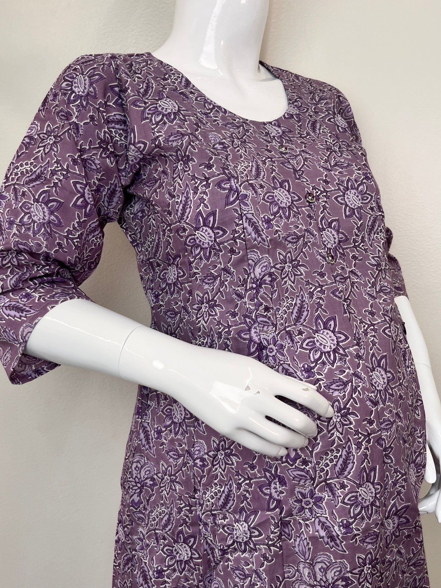 Soft & Breathable Pure Cotton Maternity Kurti