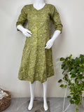 Women's Pure Cotton Maternity and Nursing Kurti