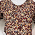 Kalamkari Printed Pure Cotton Maternity Kurti