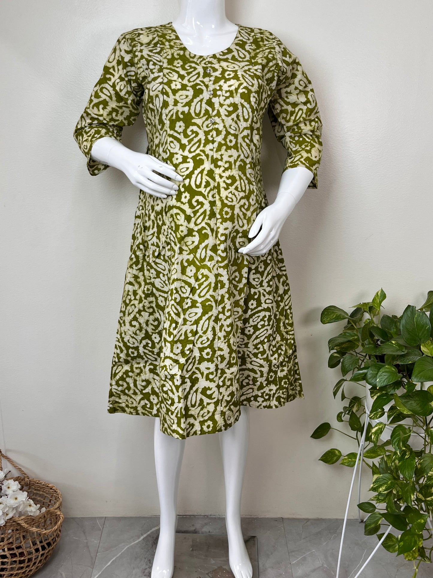 Comfortable Pure Cotton Nursing Kurti for Everyday Use