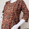 Brown Everyday Comfort Pure Cotton Pregnancy Kurti