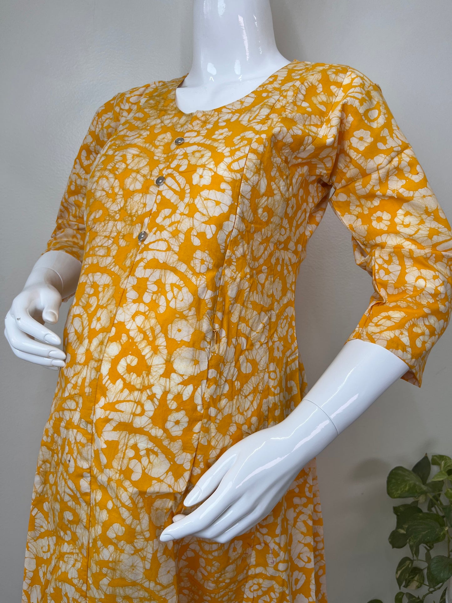 Women's Pure Cotton Feeding Kurti with Relaxed Fit