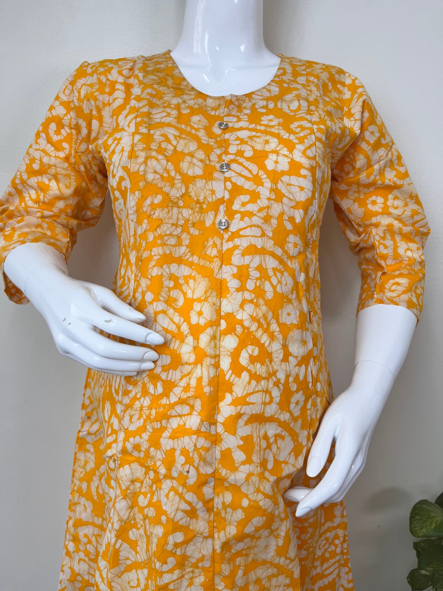 Women's Pure Cotton Feeding Kurti with Relaxed Fit