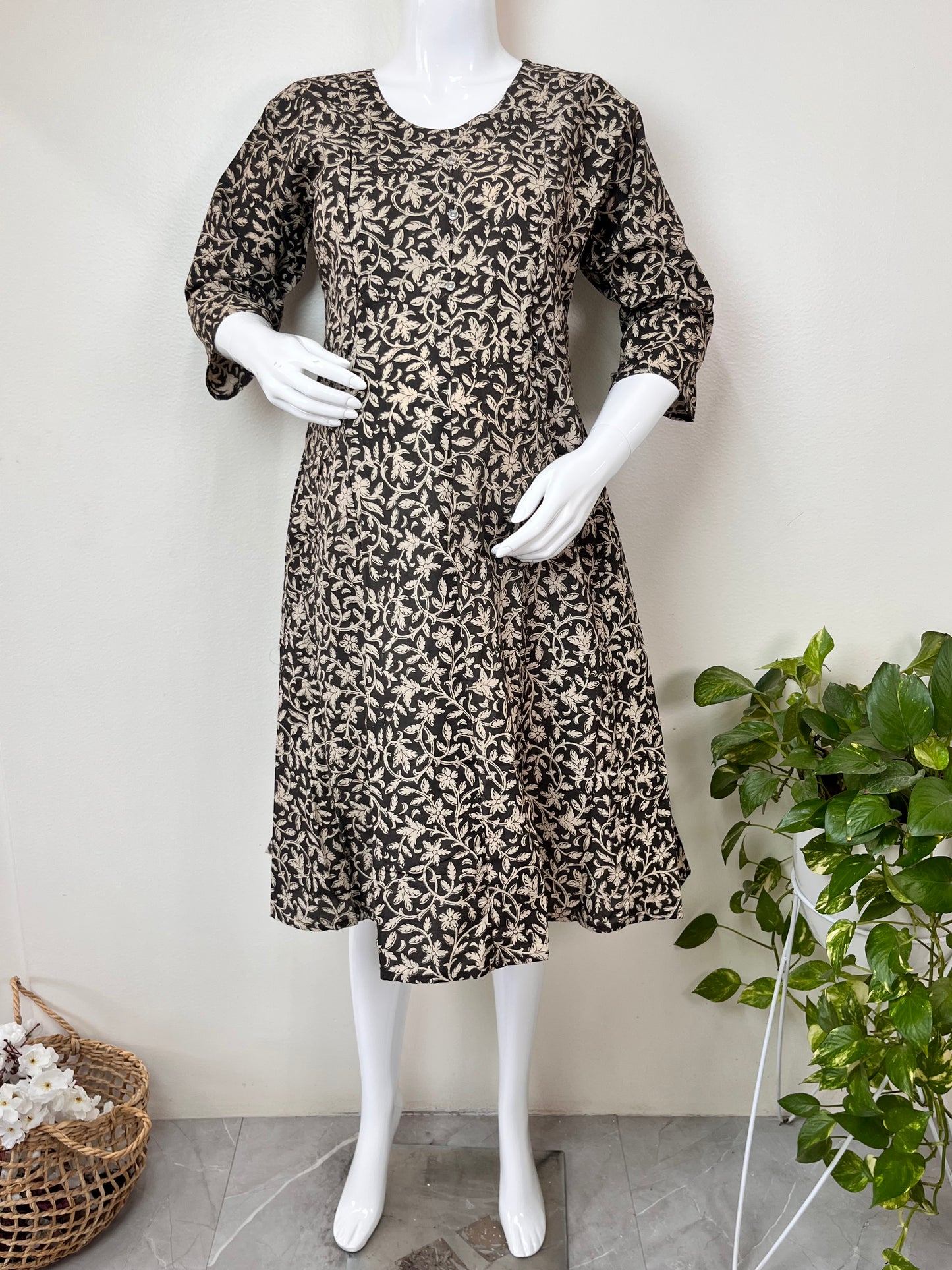Everyday Ease Pure Cotton Maternity and Nursing Kurti