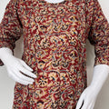 Brown Everyday Comfort Pure Cotton Pregnancy Kurti