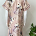 Cream Satin Nightgown Elegant & Classy