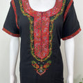 Black Breathable Elegance Bizzylizzy Nightgown