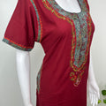 Maroon Soft & Stylish Bizzylizzy Nighty