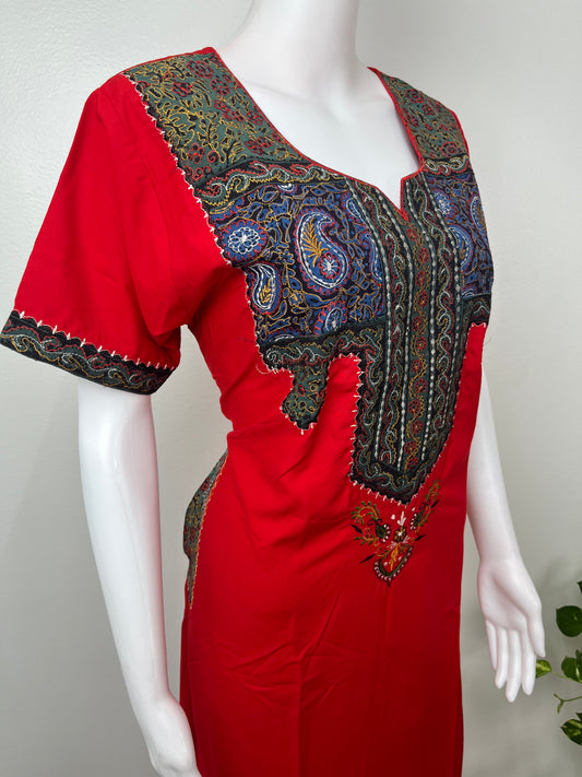 Crimson Red Classic Charm Bizzylizzy Nighty