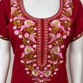 Red Elegant Comfort Bizzylizzy Nighty