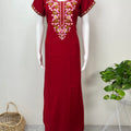 Red Elegant Comfort Bizzylizzy Nighty