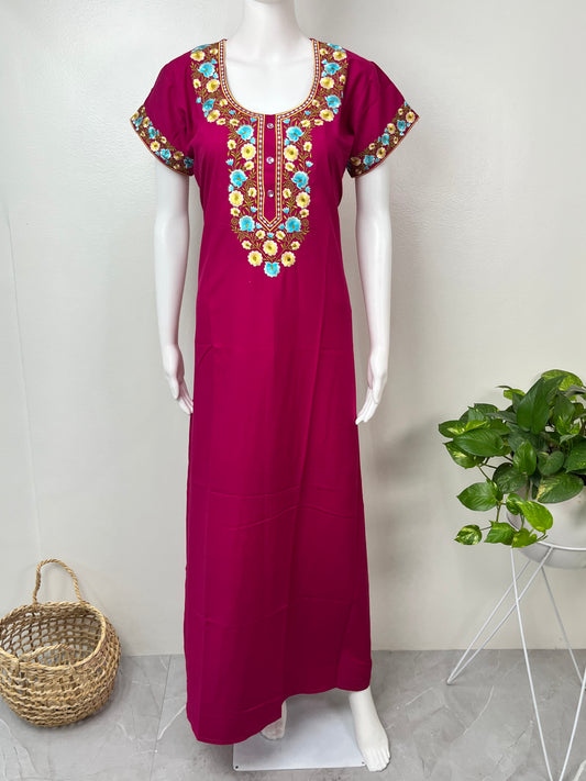 Pink Elegant Comfort Bizzylizzy Nightgown