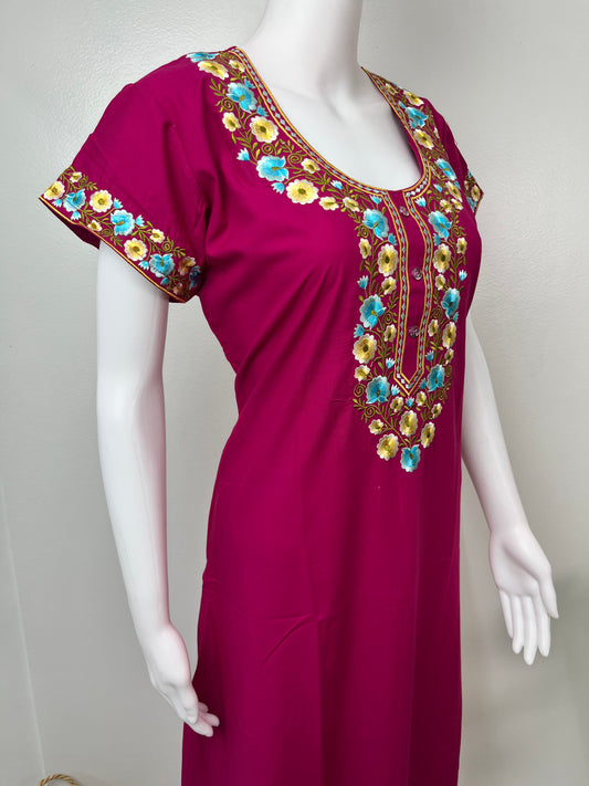 Pink Elegant Comfort Bizzylizzy Nightgown