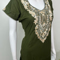 Bottle Green Elegant Comfort Bizzylizzy Nightgown