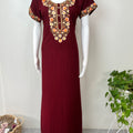Maroon Classic Charm Bizzylizzy Nighty