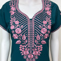 Teal Soft & Stylish Bizzylizzy Nighty