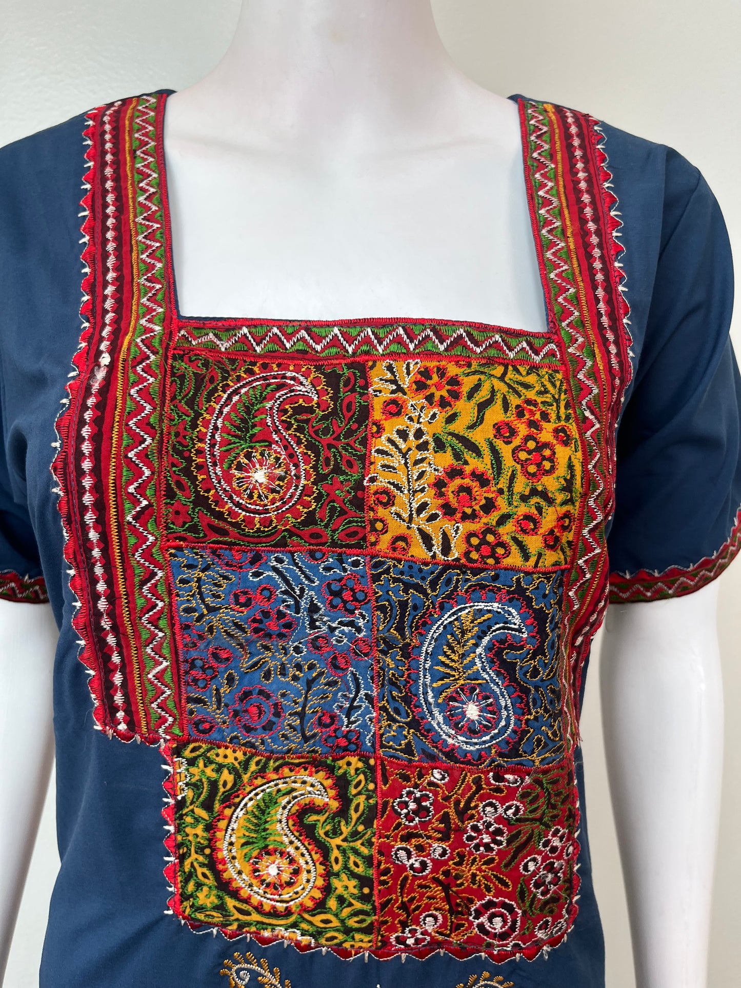 Teal Timeless Embroidered Bizzylizzy Nightgown