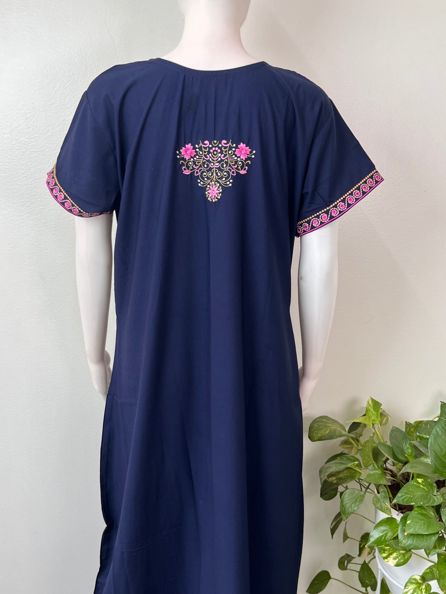 Navy Blue Classic Charm Bizzylizzy Nighty