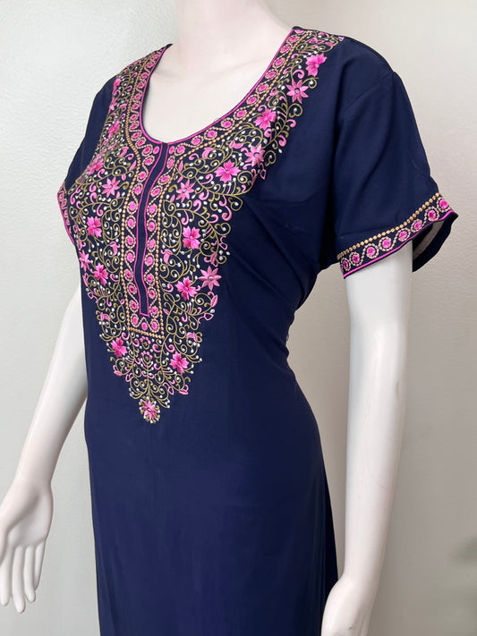 Navy Blue Classic Charm Bizzylizzy Nighty