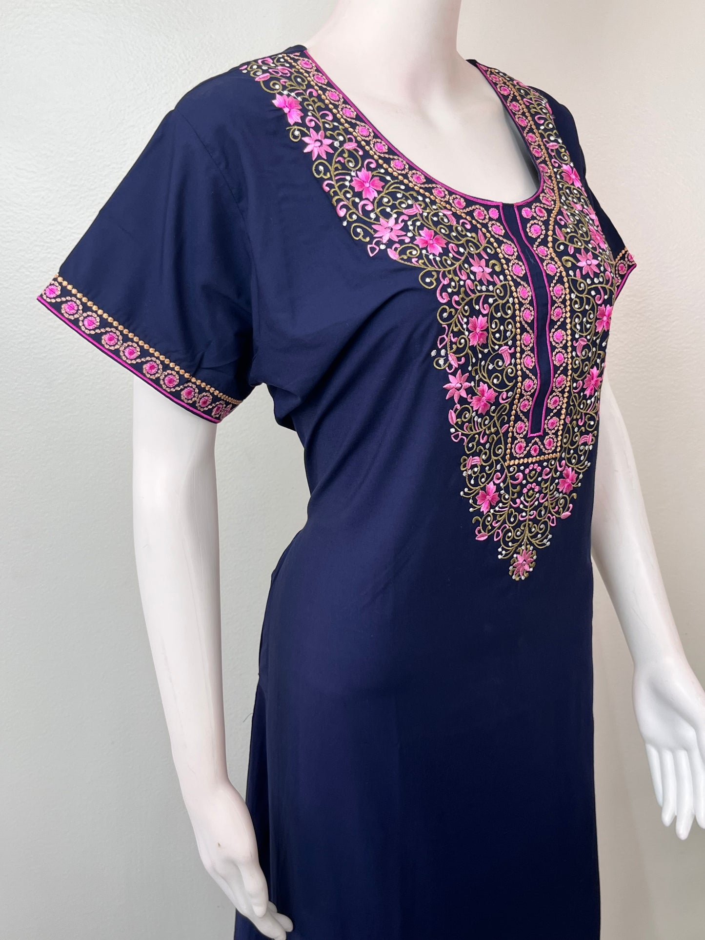 Navy Blue Classic Charm Bizzylizzy Nighty