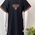 Black Breathable Elegance Bizzylizzy Nightgown