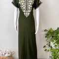Bottle Green Soft & Stylish Bizzylizzy Nighty