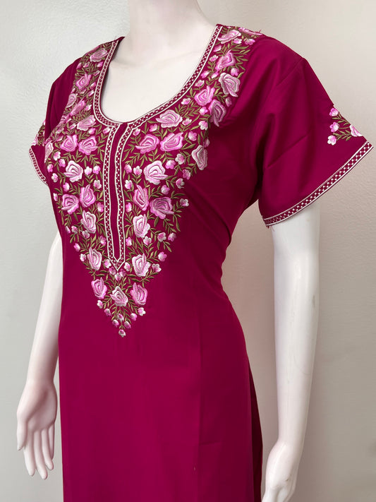 Red Luxury in Every Thread Bizzylizzy Nighty