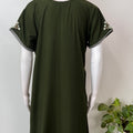 Bottle Green Soft & Stylish Bizzylizzy Nighty