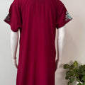 Red Soft and Stylish Bizzylizzy Nighty