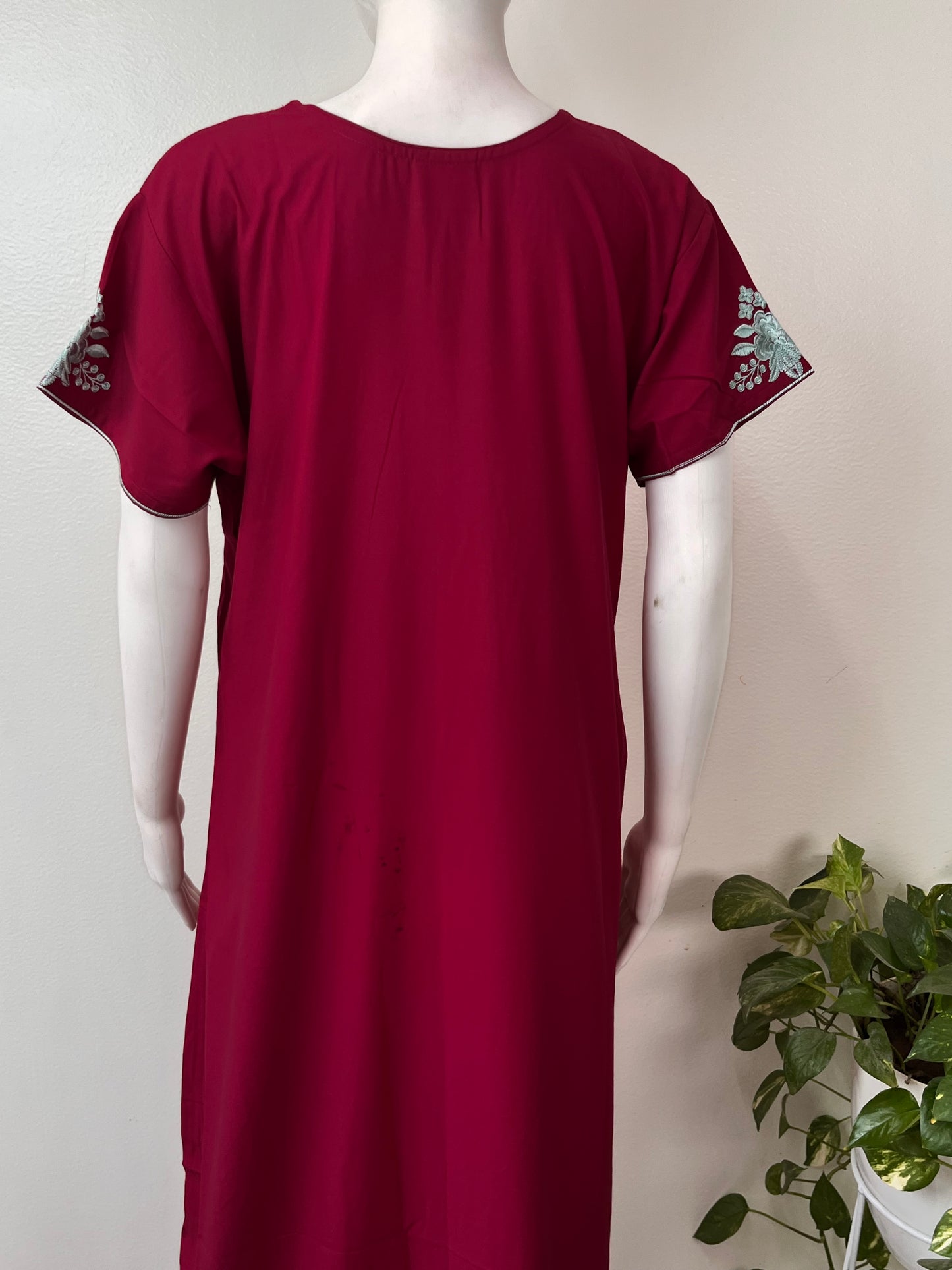 Red Soft and Stylish Bizzylizzy Nighty