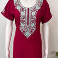 Red Soft and Stylish Bizzylizzy Nighty