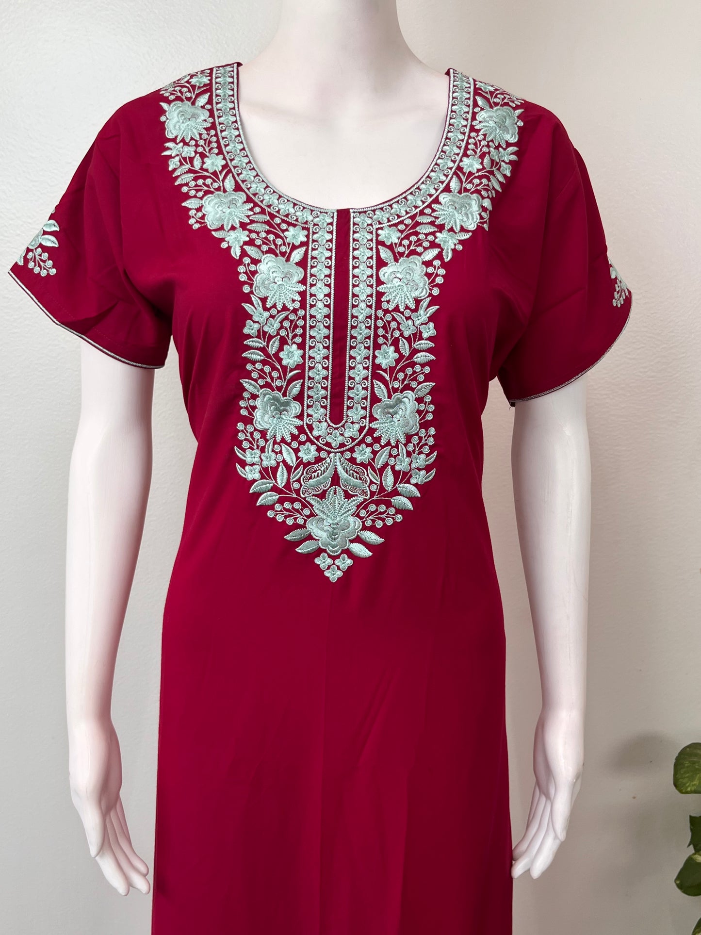 Red Soft and Stylish Bizzylizzy Nighty