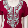 Red Soft and Stylish Bizzylizzy Nighty
